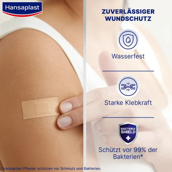Hansaplast Injection Plaster Universal Injektionspflaster Wasser abweisend, 100 St. Pflaster
