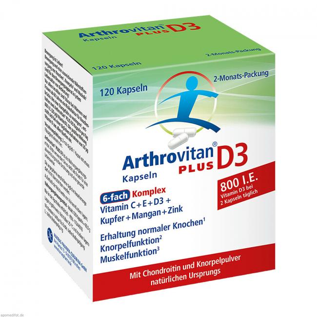 Arthrovitan Plus D3, 120 St KAP