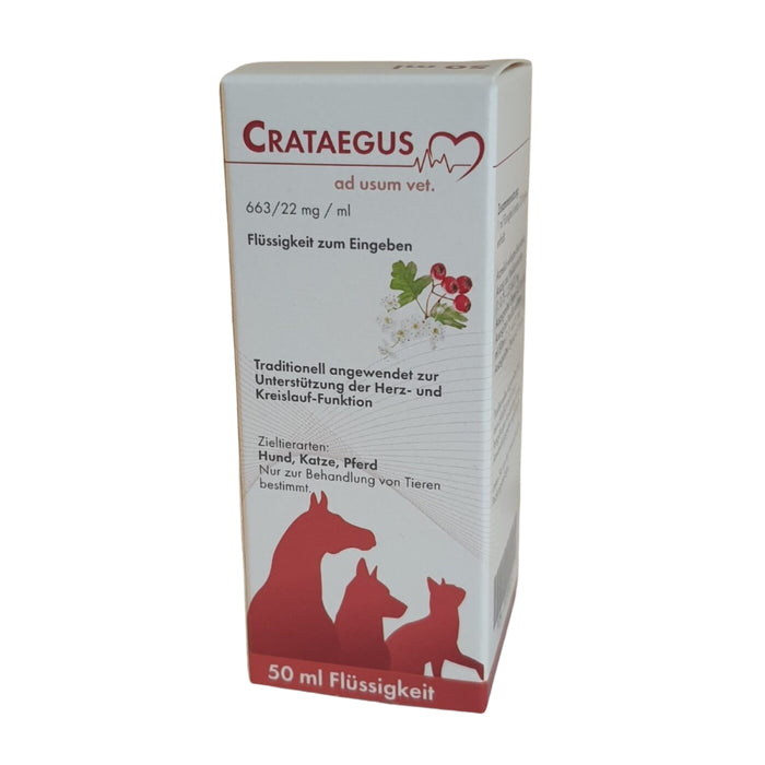 Crataegus ad us. vet., 50 ml Lösung