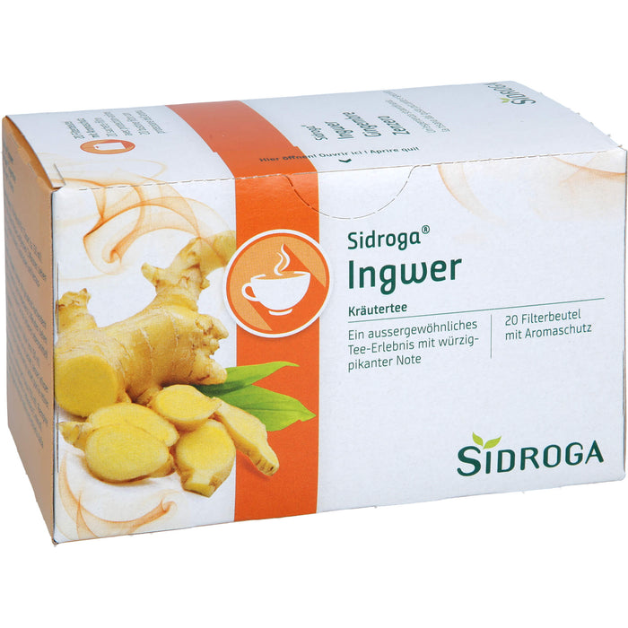 Sidroga Ingwer Kräutertee, 20 St. Filterbeutel