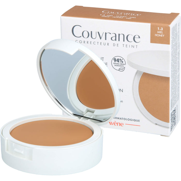 Avène Couvrance Kompakt Creme-Make-Up Honig 1.3 mit LSF 30, 8.5 g Creme