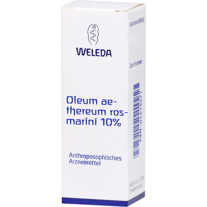 Oleum aeth. Rosmarini 10% Weleda, 50 ml OEL