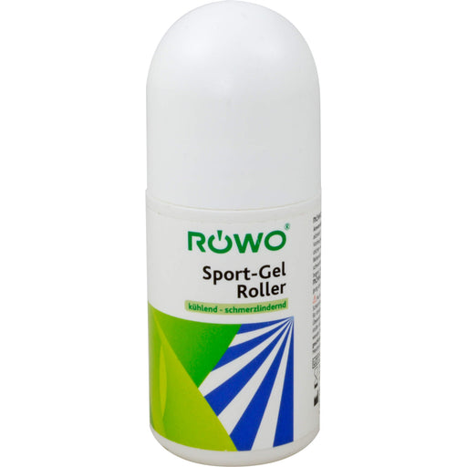 RÖWO Sport-Gel Roller mit japanischem Minzöl bei Schmerzen, Sportverletzungen oder auch Insektenstichen, 50 ml Stift