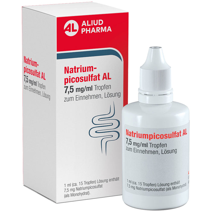 Natriumpicosulfat AL 7,5 mg / ml bei Verstopfung, 50 ml Lösung