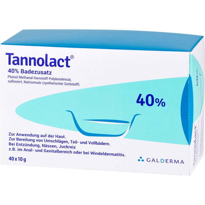Tannolact 40% Badezusatz Pulver, 40 St. Beutel