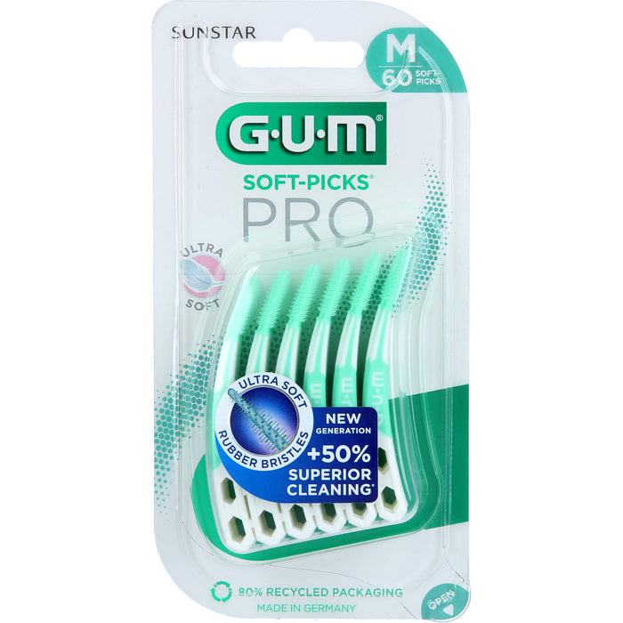 GUM Soft-Picks Medium Interdentalbürste, 60 St. Interdentalbürsten
