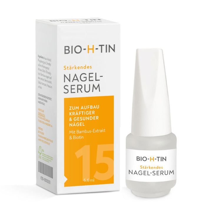 BIO-H-TIN Stärkendes Nagel-Serum für kräftige, widerstandsfähige und elastische Nägel, 6.6 ml Lösung