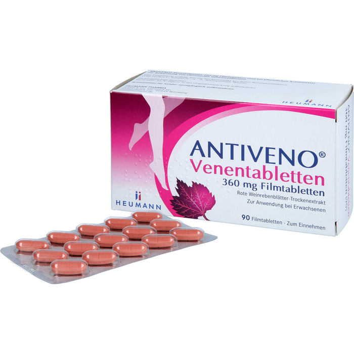 ANTIVENO Venentabletten 360 mg Filmtabletten, 90 St. Tabletten