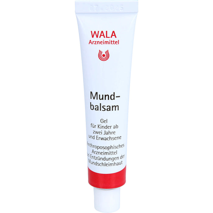 WALA Mundbalsam Gel bei Entzündungen der Mundschleimhaut, 10 g Gel