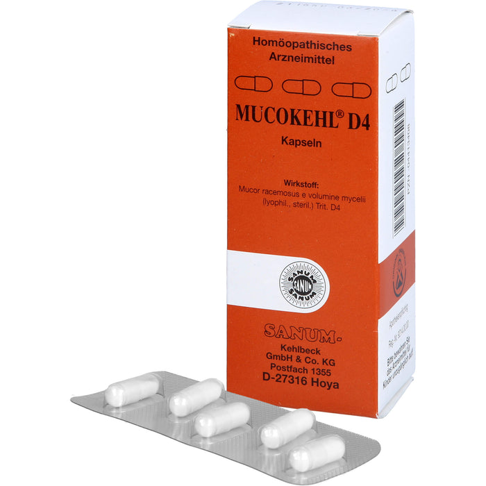 SANUM-KEHLBECK Mucokehl D4 Kapseln, 20 St. Kapseln