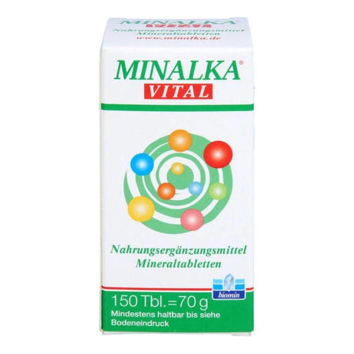 MINALKA vital Mineraltabletten, 150 St. Tabletten