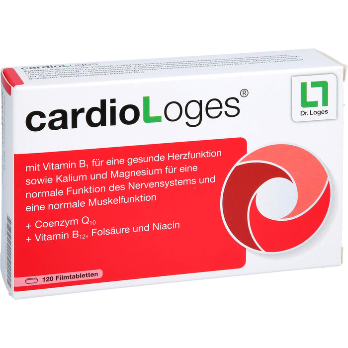 CardioLoges Tabletten für eine gesunde Herzfunktion, 120 St. Tabletten