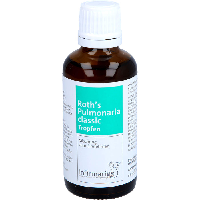 Roth's Pulmonaria classic Tropfen, 50 ml Lösung