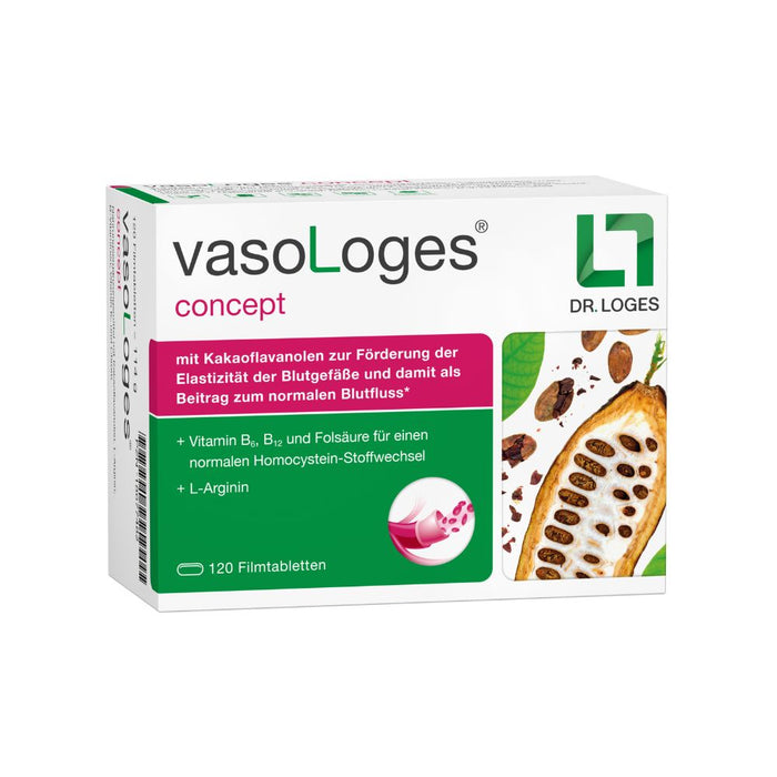 vasoLoges concept Tabletten, 120 St., 120 St. Tabletten