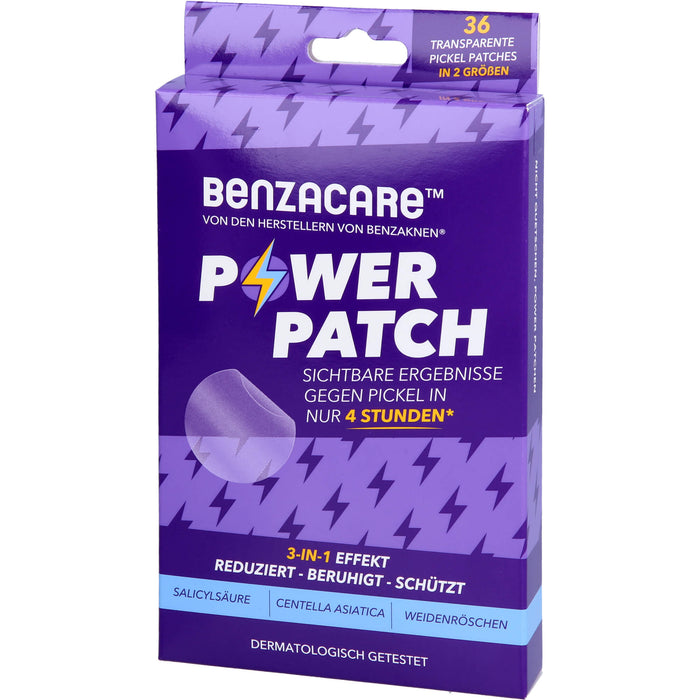 BENZACARE Power Patch gegen Pickel in nur 4 Stunden, 36 St. Pflaster