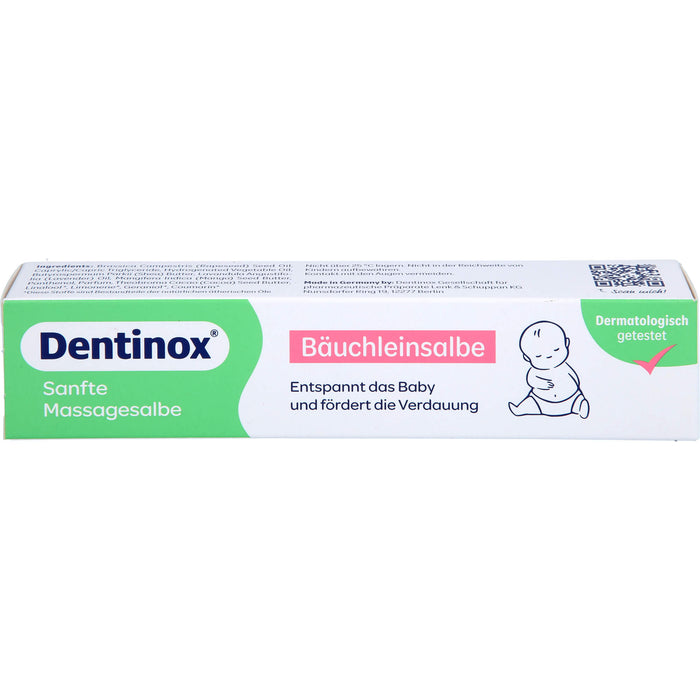 Dentinox Bäuchleinsalbe entspannt das Baby und fördert die Verdauung, 50 ml Creme