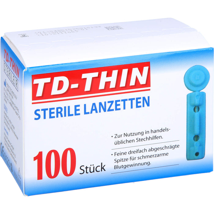 Gluco-test Lanzetten für Gluco-test Lanzettiergerät, 100 St LAN