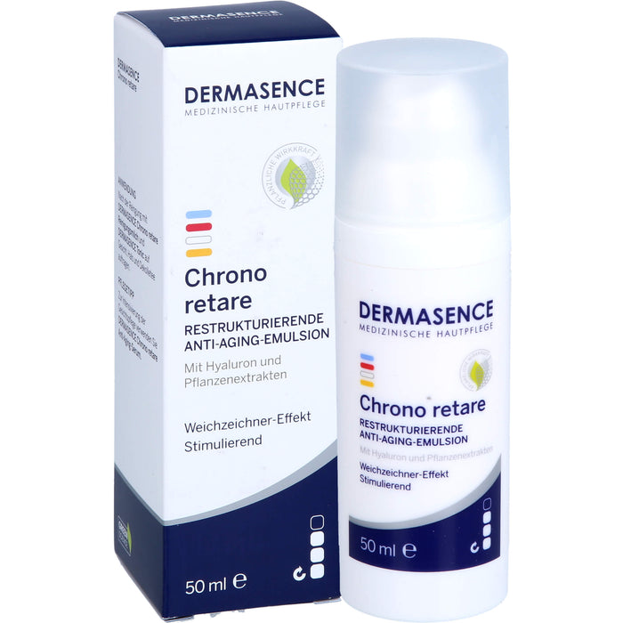 DERMASENCE Chrono retare restrukturierende Anti-Aging-Emulsion, 50 ml Emulsion