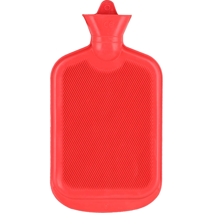 Wärmflasche Gummi Doppellamelle 2,0 Liter, 1 St 