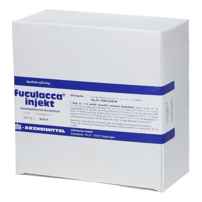 fuculacca injekt Ampullen, 100 St. Ampullen