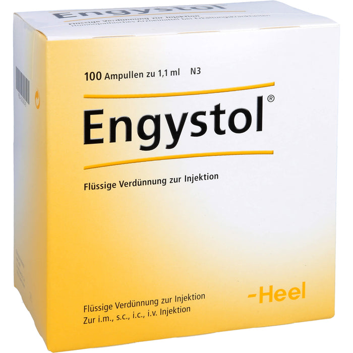 Engystol  Flüssige Verdünnung zur Injektion, 100 St. Ampullen