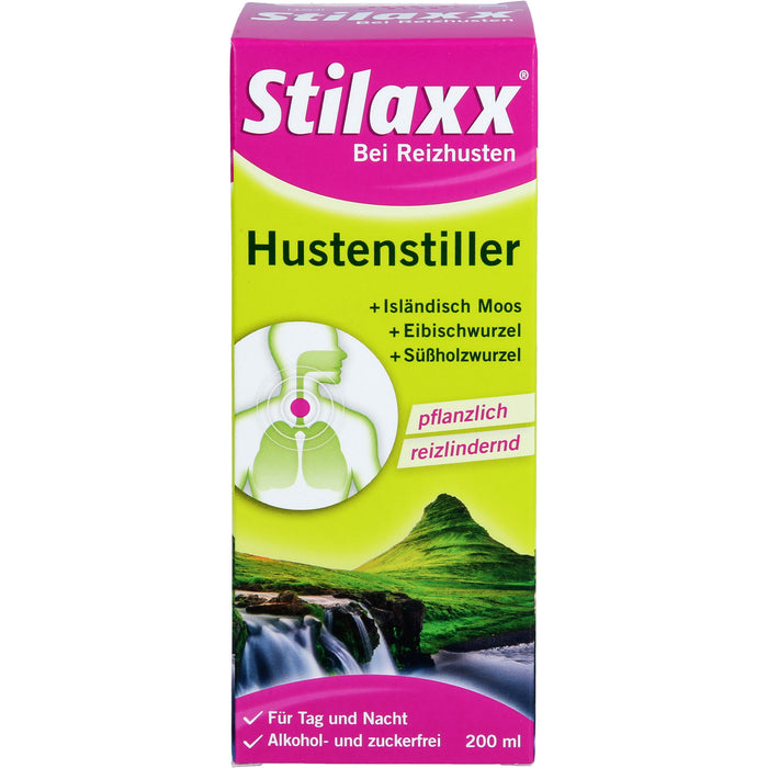 Stilaxx Hustenstiller Isländisch Moos Erwachsene, 200 ml Lösung