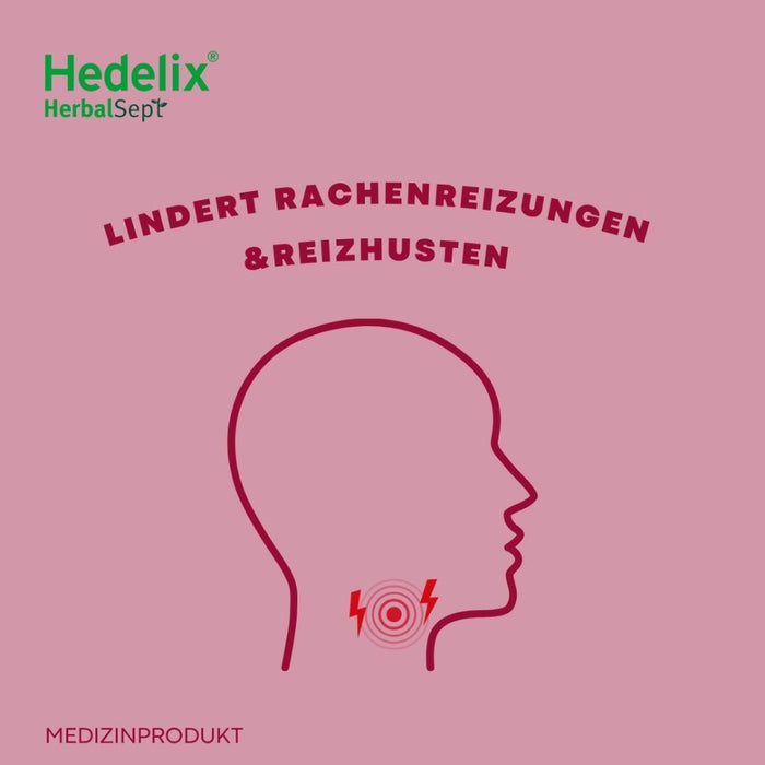 Hedelix HerbalSept Husten Lutscher Kids, 6 St. Lutscher