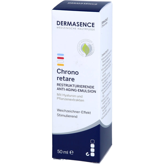 DERMASENCE Chrono retare restrukturierende Anti-Aging-Emulsion, 50 ml Emulsion