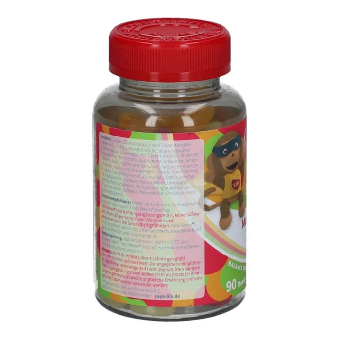 YaYa Beans Multivitamin + Zink + Jod Kaudragees, 90 St. Kautabletten