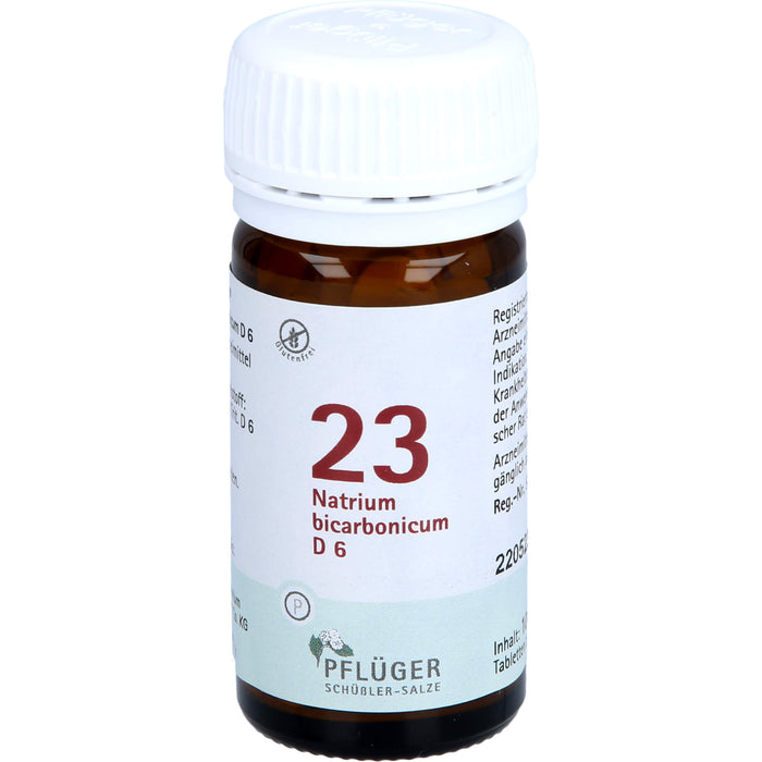 Pflüger Biochemie Nr.23 Natrium bicarbonicum D6 Tabletten, 100 St. Tabletten
