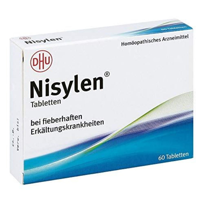 DHU Nisylen Tabletten bei fieberhaften Erkältungskrankheiten, 60 St. Tabletten