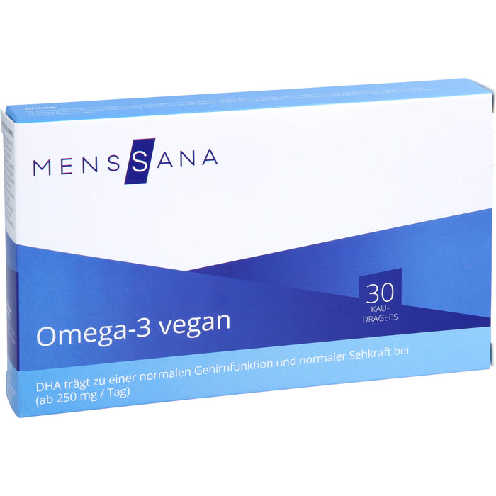 Omega-3 vegan MensSana®, 30 St KDA