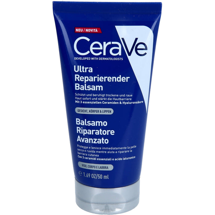 CeraVe ultra reparierender Balsam für trockene und raue Haut, 50 ml Balsam