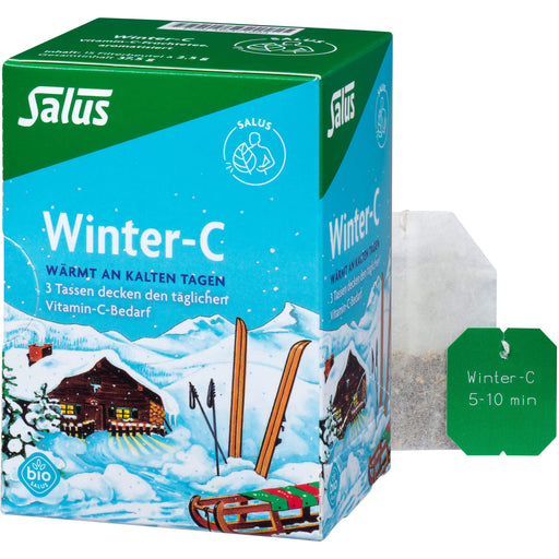 Winter-C Vitamin-C-Früchtetee mit nat. Aroma Salus, 15 St FBE