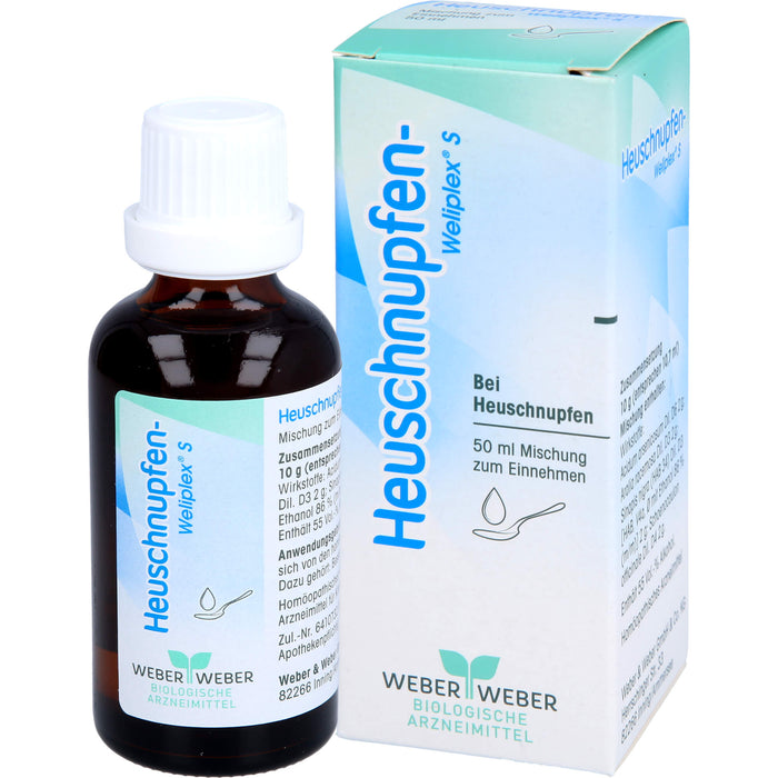 Heuschnupfen-Weliplex S, Mischung, 50 ml MIS