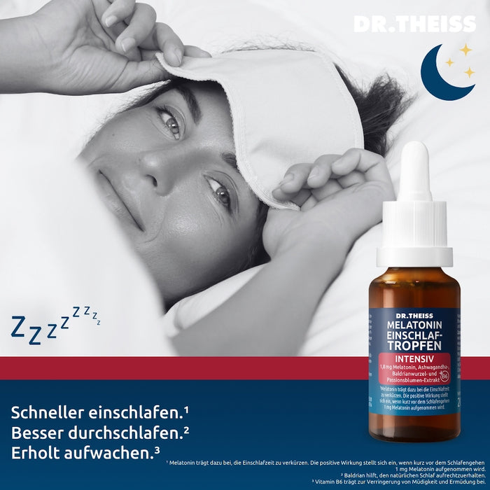 Dr. Theiss Melatonin Einschlaf-Tropfen intensiv, 20 ml Tropfen