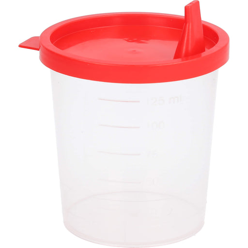 Brinkmann Urinbecher mit Schnappdeckel, 1 St. Becher