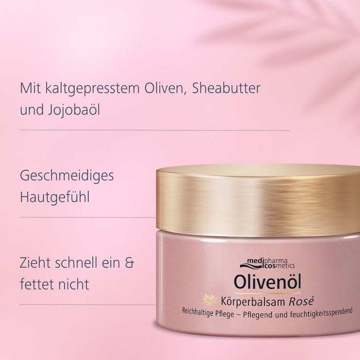 Olivenöl Körperbalsam Rosé, 250 ml Balsam