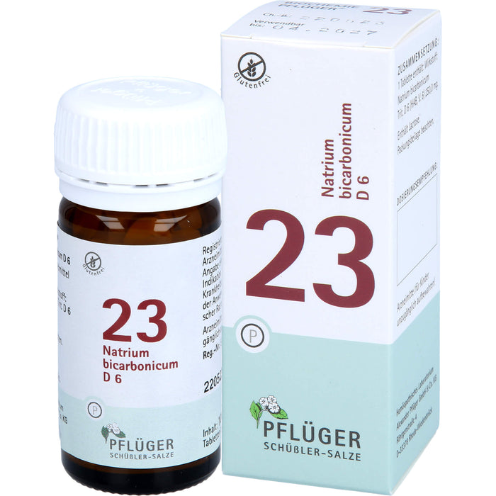 Pflüger Biochemie Nr.23 Natrium bicarbonicum D6 Tabletten, 100 St. Tabletten