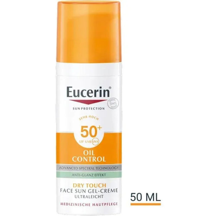 Eucerin Oil Control Face Sun Gel-Creme LSF 50+, 50 ml Creme