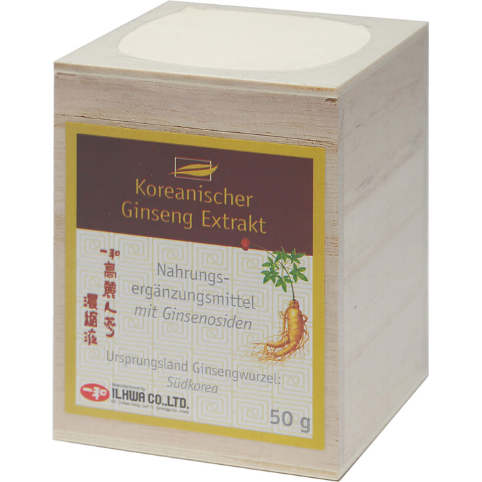 Allcura Koreanischer Ginseng Extrakt Pulver, 50 g Pulver