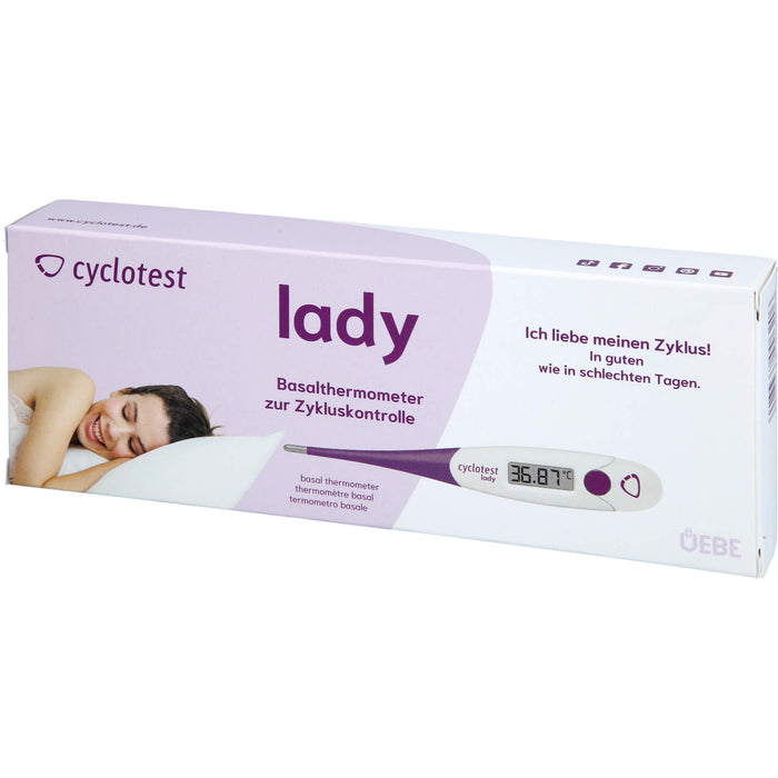 cyclotest lady Digitales Basalthermometer zur Zykluskontrolle, 1 St. Test