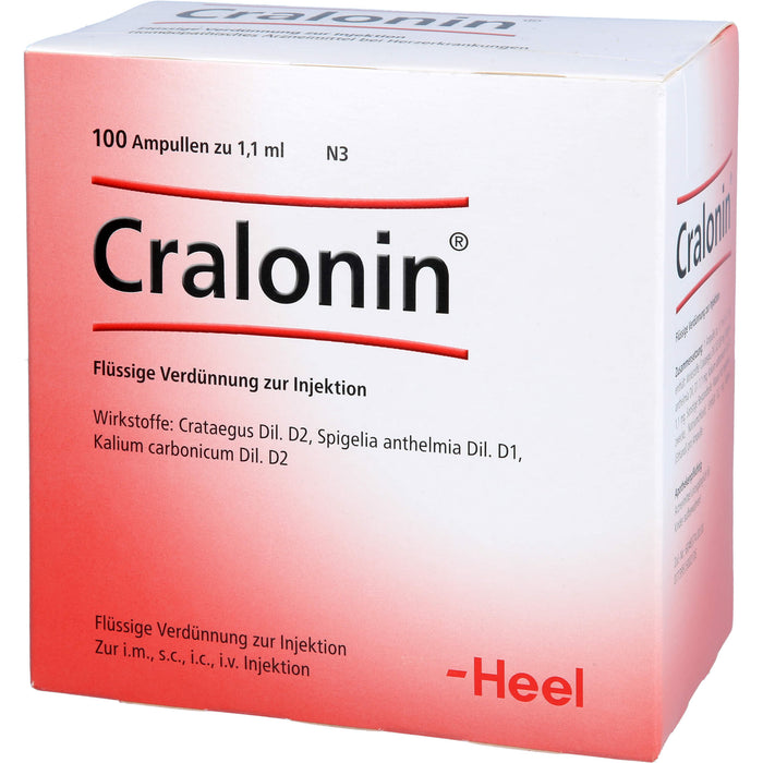 Cralonin  Flüssige Verdünnung zur Injektion, 100 St. Ampullen