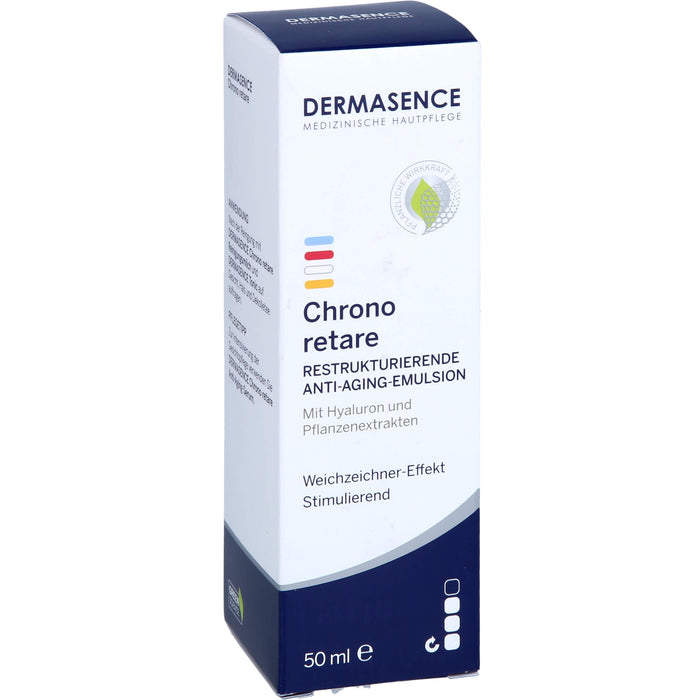 DERMASENCE Chrono retare restrukturierende Anti-Aging-Emulsion, 50 ml Emulsion