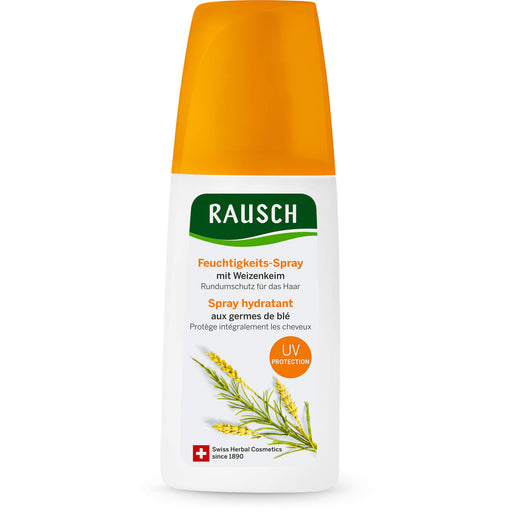 RAUSCH Feuchtigkeits-Spray mit Weizenkeim Rundumschutz für das Haar, 100 ml Lösung