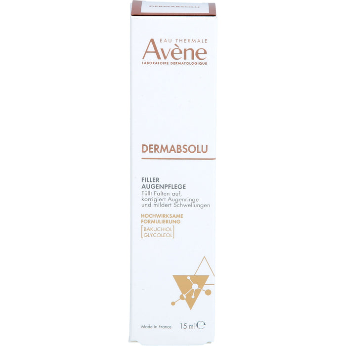 Avène Dermabsolu Filler Augenpflege - Anti-Aging Pflege mit Bakuchiol, 15 ml Creme
