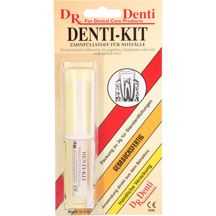 Zahnfüllmaterial f. ausgefallene Plomben, 1 St