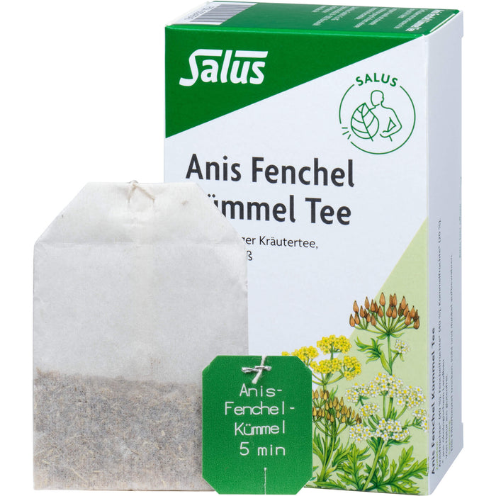 Salus Anis Fenchel Kümmel Tee, 15 St. Filterbeutel