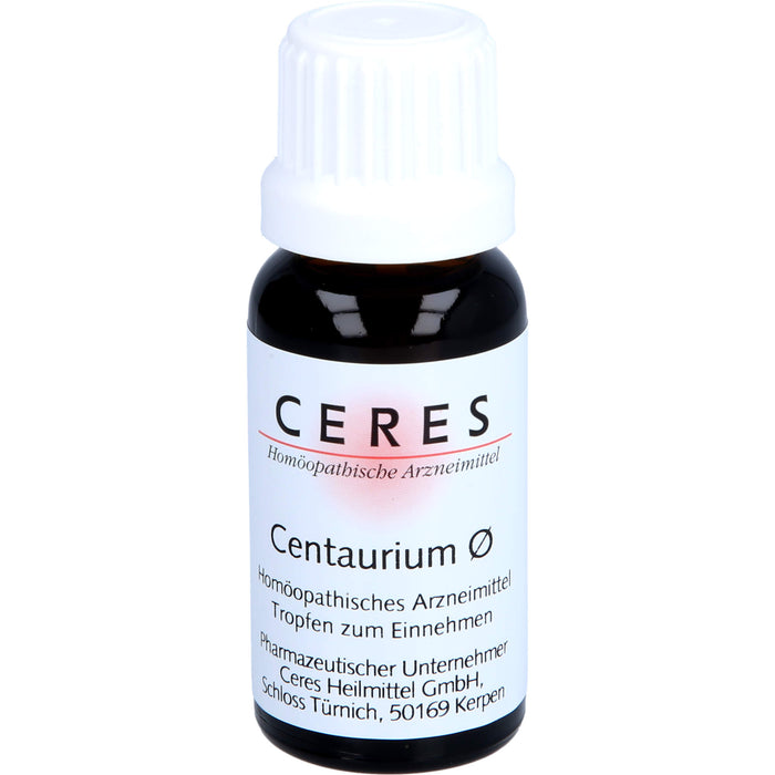 Ceres Centaurium Urtinktur, 20 ml TRO