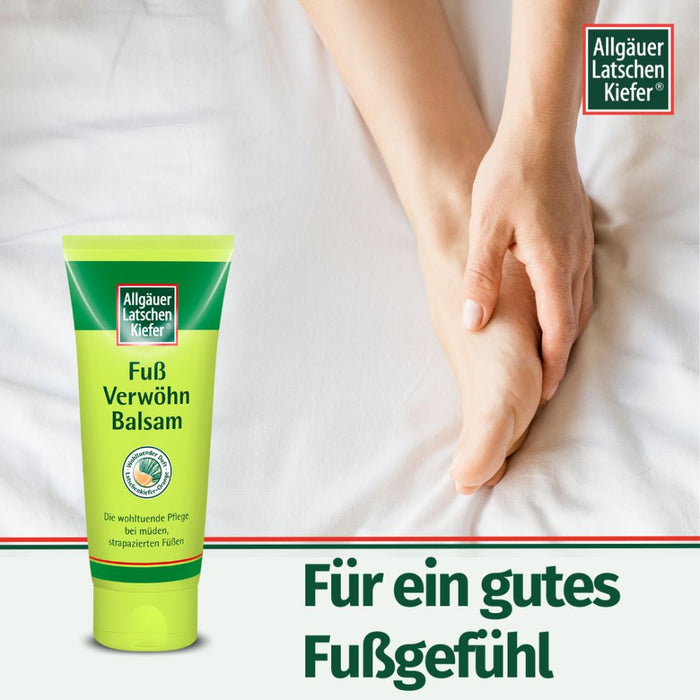 Allgäuer Latschenkiefer Fuß Verwöhnbalsam, 100 ml Creme